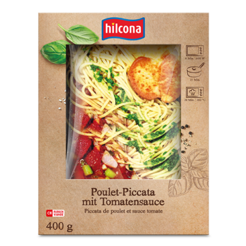 Hilcona_Fertiggerichte_Poulet-Piccata-mit-Tomatensauce_400g_Pack