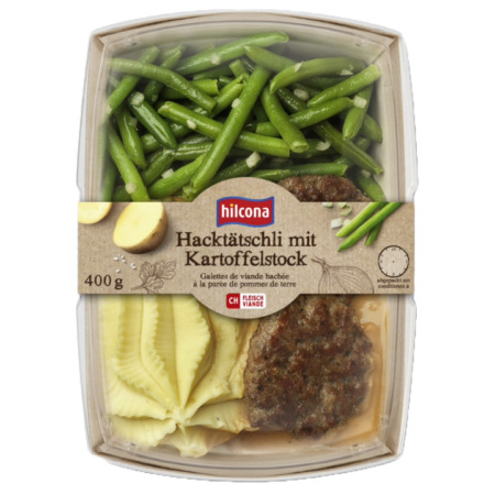 Hacktaetschli mit Kartoffelstock